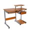 Techni Office Solutions 37.75" Woodgrain Brown Computer Workstation Desk